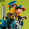 Dragon Ball Z - Figure Son Goku & Son Gohan & Robot with two legs, Desktop Real McCoy EX diorama