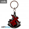 Assassin's Creed keychain - Crest and silhouette