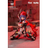 Original Character - Alloy Articulated Assemblable Model Thunderbolt-Barbera Red figure, Plastic Model Kit