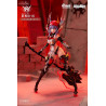 Original Character - Alloy Articulated Assemblable Model Thunderbolt-Barbera Red figure, Plastic Model Kit