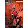 Original Character - Alloy Articulated Assemblable Model Thunderbolt-Barbera Red figure, Plastic Model Kit