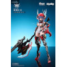 Original Character - Alloy Articulated Assemblable Model Thunderbolt-Barbera Red figure, Plastic Model Kit