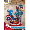 Marvel Comics - Figurine Iron Man ou Captain America, D-Stage