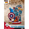 Marvel Comics - Figurine Iron Man ou Captain America, D-Stage