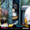 Metal Gear Solid - Solid Snake Vs Cyborg Ninja Ft Otacon figure, DioCube