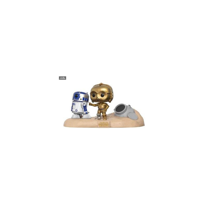 Pop! Star Wars - R2-D2 & C-3PO Escape Pod Landing, Movie Moments, 222