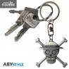 One Piece keychain - Monkey D. Luffy emblem
