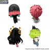 Demon Slayer: Kimetsu no Yaiba - Pack 4 figures Enmu, Akaza, Daki and Gyutaro, Chokotto Hikkake Petit