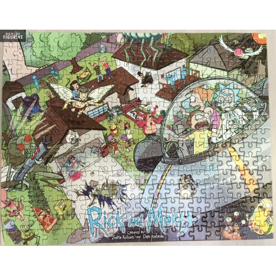 rick and morty jigsaw puzzle