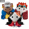 One Piece - Figurine Trafalgar Law, Monkey D. Luffy, Eustass Kid ou Les Trois, Nyanto! The Big One Piece Series