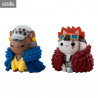 One Piece - Figurine Trafalgar Law, Monkey D. Luffy, Eustass Kid ou Les Trois, Nyanto! The Big One Piece Series
