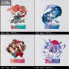 Honkai: Star Rail - Figurine Acrylique Dan Heng, Silver Wolf, Tingyun ou Seele