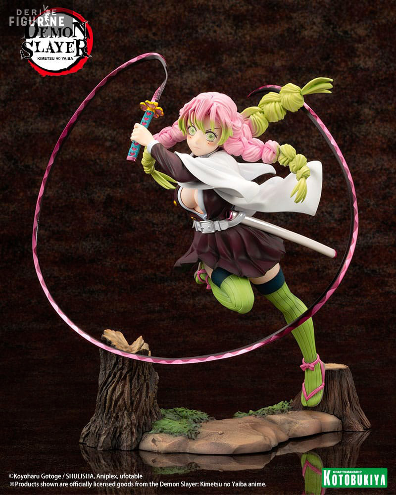 Figurine Demon Slayer Mitsuri Kanroji En Position D'attaque - PVC, Générique, Neuf