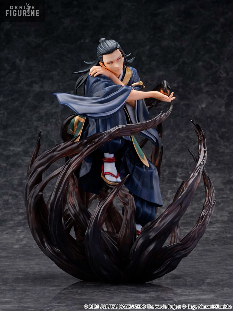 Figurine JJK Geto Suguru – Look Up Assis 10 Cm – PVC – Collection Anime – Décoration Bureau – Cadeau Fan