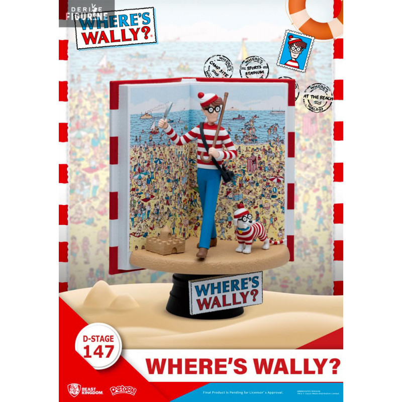 Where's Wally figure, D-Stage