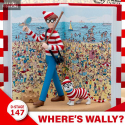 Where's Wally figure, D-Stage