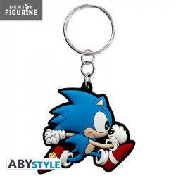 Sonic the Hedgehog keychain...