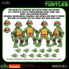 Teenage Mutant Ninja Turtles - Pack figures Deluxe Set, 5Points Plus