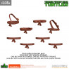 Les Tortues Ninja - Pack figurines Deluxe Set, 5Points Plus