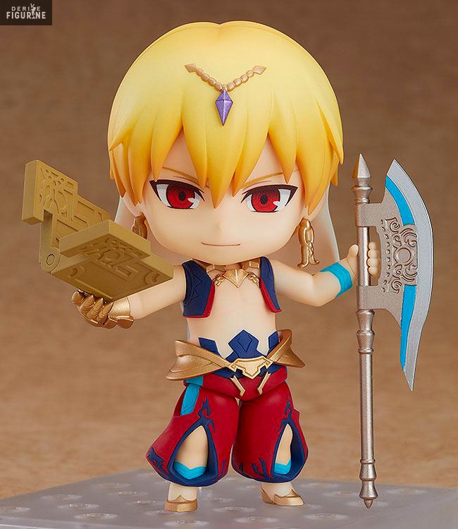Caster/Gilgamesh available in two versions figure, Nendoroid Fate