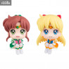 Sailor Moon - Pack Eternal Sailor Jupiter & Eternal Sailor Venus figures, Look Up