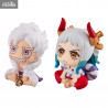 One Piece - Pack figurines Monkey D. Luffy Gear Fifth & Yamato (With Gift), Look Up