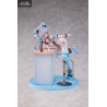 Original Character - Blue Panda Coffee figure by Henriita