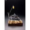 DC Comics The Dark Knight series - Figurine Batman et Batmobile Tumbler in Gotham City, Legacy of Revoltech LR-054