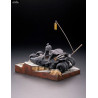 DC Comics The Dark Knight series - Figure Batman and Batmobile Tumbler in Gotham City, Legacy of Revoltech LR-054