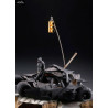 DC Comics The Dark Knight series - Figurine Batman et Batmobile Tumbler in Gotham City, Legacy of Revoltech LR-054