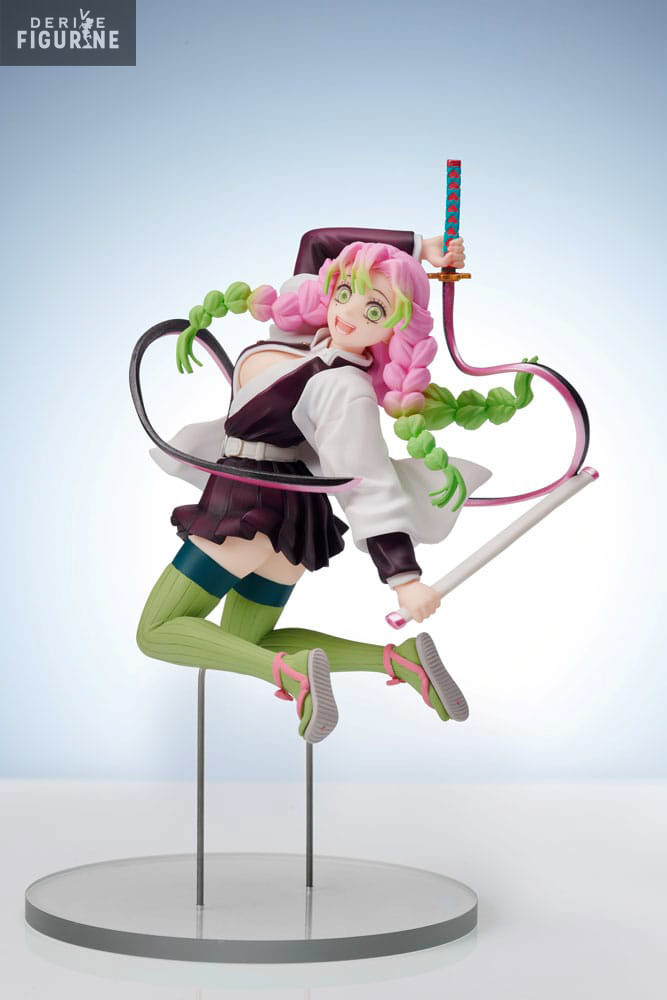 Kanroji Mitsuri Figurine D'action 16 Cm – Statue PVC Kimetsu No Yaiba – Modèle De Collection Pour Décoration Intérieure