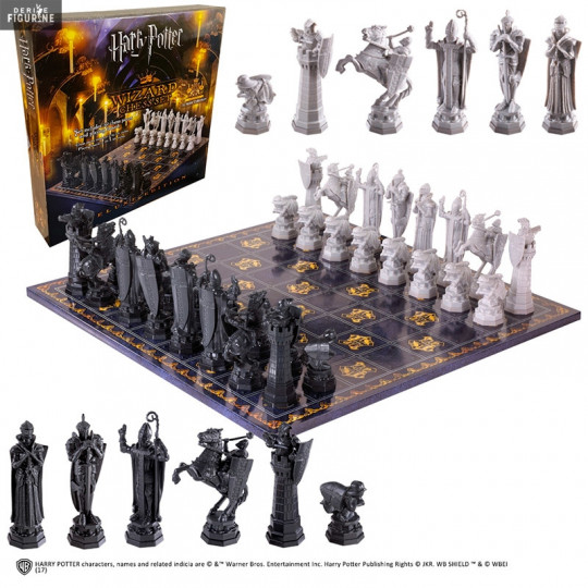 Wizards Chess Deluxe Edition chess game Harry Potter Noble Collection