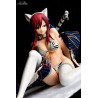 Fairy Tail - Erza Scarlet figure White Tiger CAT, Gravure Style