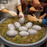 Jurassic Park - Figurine Dino Hatching, Art Scale