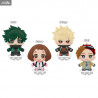 Produit cadeau offre Noël - My Hero Academia - Peluche aléatoire Izuku, Bakugo, Ochaco ou Rody, Tomonui Série 1