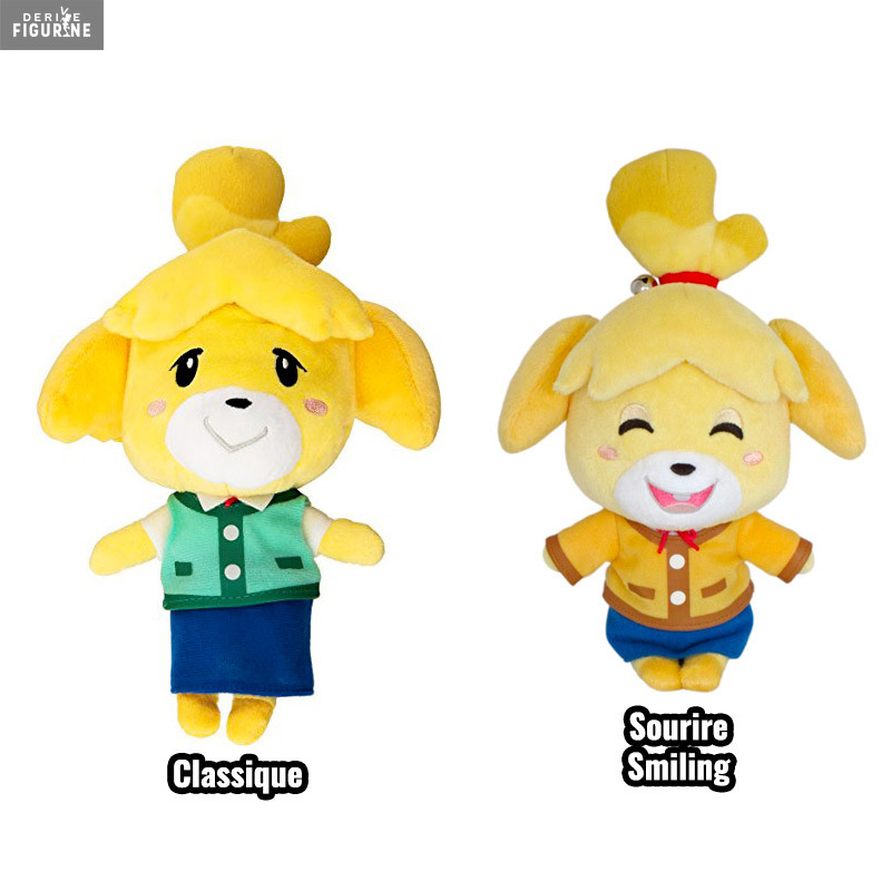 Produit cadeau offre Noël - Animal Crossing - Peluche aléatoire Marie Shizue Isabelle Classique ou Sourire