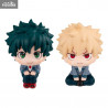 My Hero Academia - Pack figurines Izuku Midoriya & Katsuki Bakugo (With Gift), Look Up