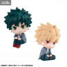 My Hero Academia - Pack figurines Izuku Midoriya & Katsuki Bakugo (With Gift), Look Up