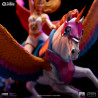 Masters of the Universe - Figurine She-Ra & Swiftwind, BDS Art Scale