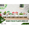 Disney - Pack 6 figurines Pocket Plants Series, Mini Diorama Stage