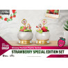 Disney - Pack 2 figurines Tic & Tac Strawberry Special Edition, Pocket Plants Series Mini Diorama Stage