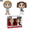 Star Wars 2 figures pack of your choice - Luke and Leia or Han Solo and Greedo, Vynl
