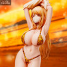 Original Character - Figurine Leopard print Swimsuit, Illustration by Popqn