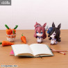 Uma Musume Pretty Derby - Pack figurines Mihono Bourbon & Rice Shower (With Gift), Look Up