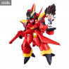 Macross 7 - Pack figurines VF-19 Custom Fire Valkyrie with Basara Nekki, Tiny Session