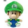 Peluche Super Mario Bros. au choix - Peach, Mario ou Luigi version Baby
