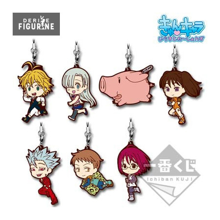 The Seven Deadly Sins Keychain Random Characters Banpresto