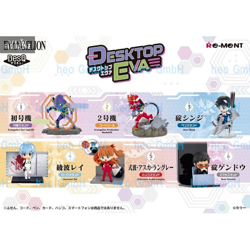 Evangelion - Pack 6 figures...