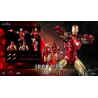 Marvel, Infinity Saga - Figurine Iron Man Mark 6, DLX