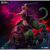 Masters of the Universe - Figurine He-man & Battle Cat Deluxe, Art Scale